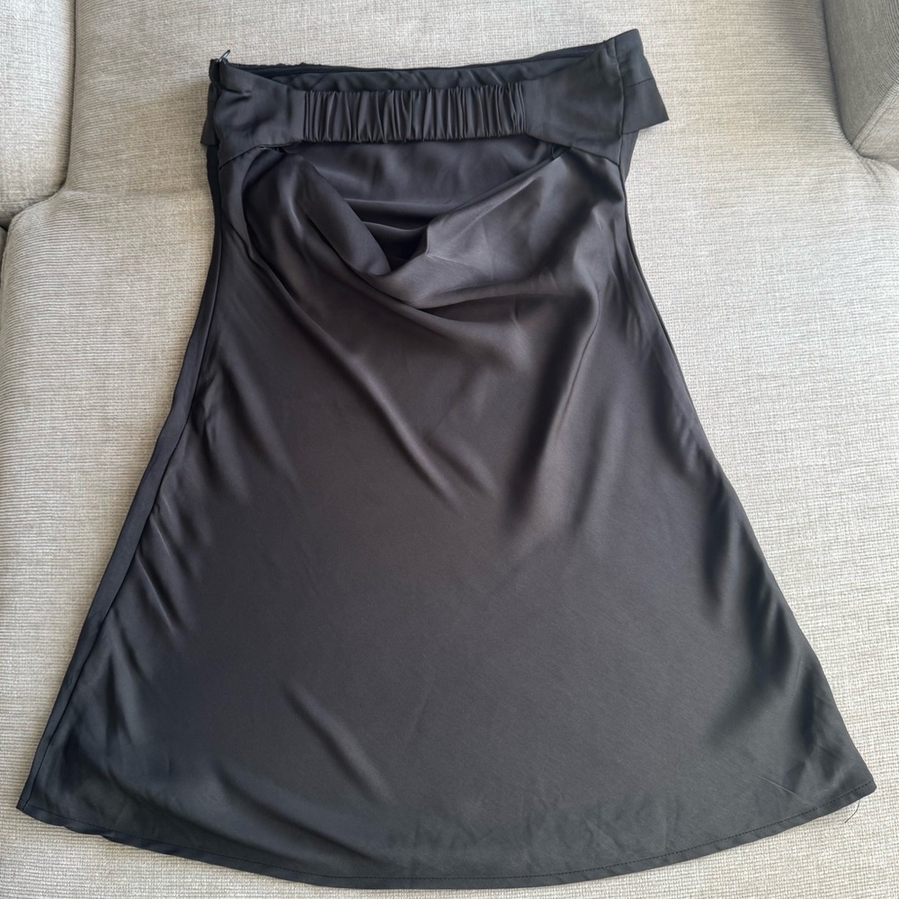 Princess Polly PHILLIPA MINI DRESS BLACK, SIZE 4 - Picture 2 of 4